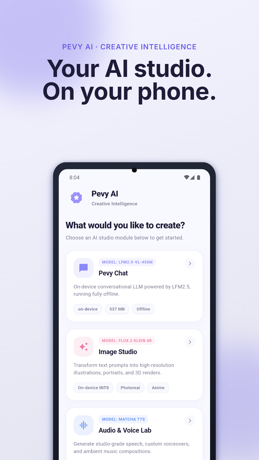 PevyAI screenshot 1